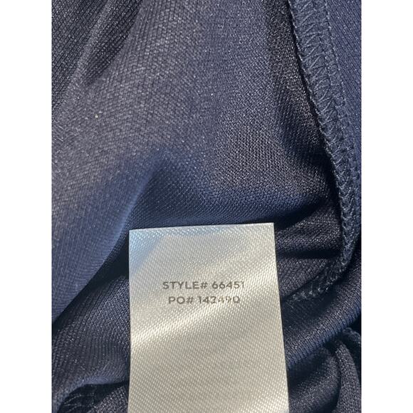 Lulus Lover's Game Navy Lace Skater Mini Dress Size XS Romantic Coquette Halter - Picture 9 of 12